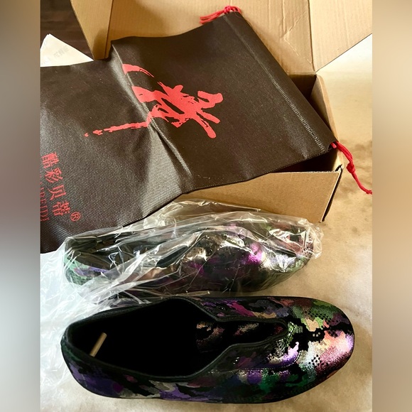 Ballroom Practice Salsa Swing Professional Dance Shoes Sz 7/37 - Picture 7 of 9